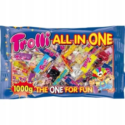 Trolli All In One Želé Bonbony 50 Ks 1kg