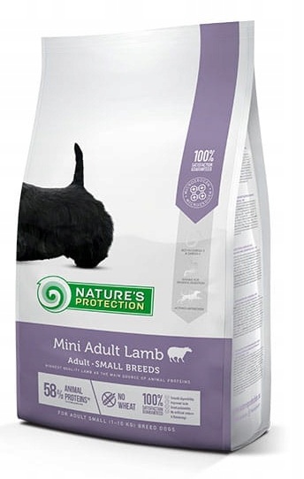 Nature's Protection karma dla psa Mini Adult Lamb jagnięcina 7,5kg