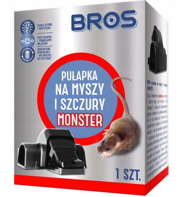 

Bros Pułapka na myszy i szczury Monster