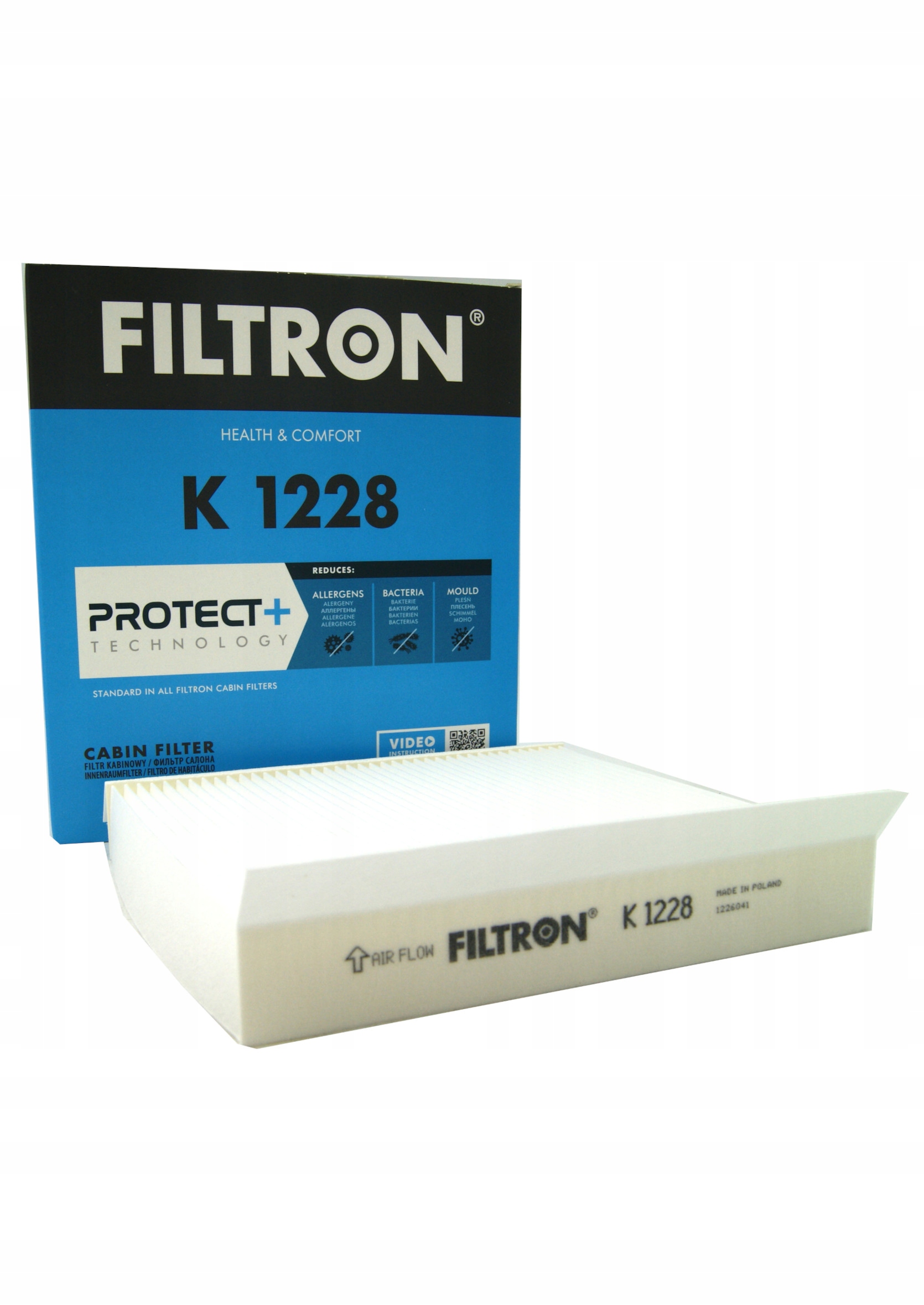 

Filtr Kabinowy K1228 Do Fiat Doblo Filtron Oleje