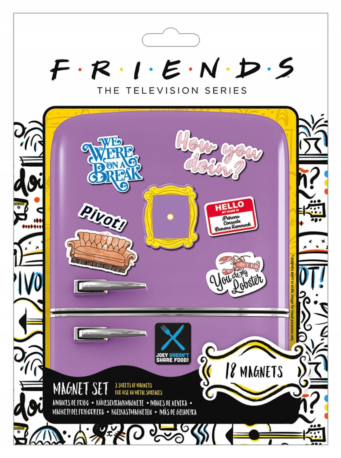 

Friends How You Doin magnesy na lodówkę, tablicę