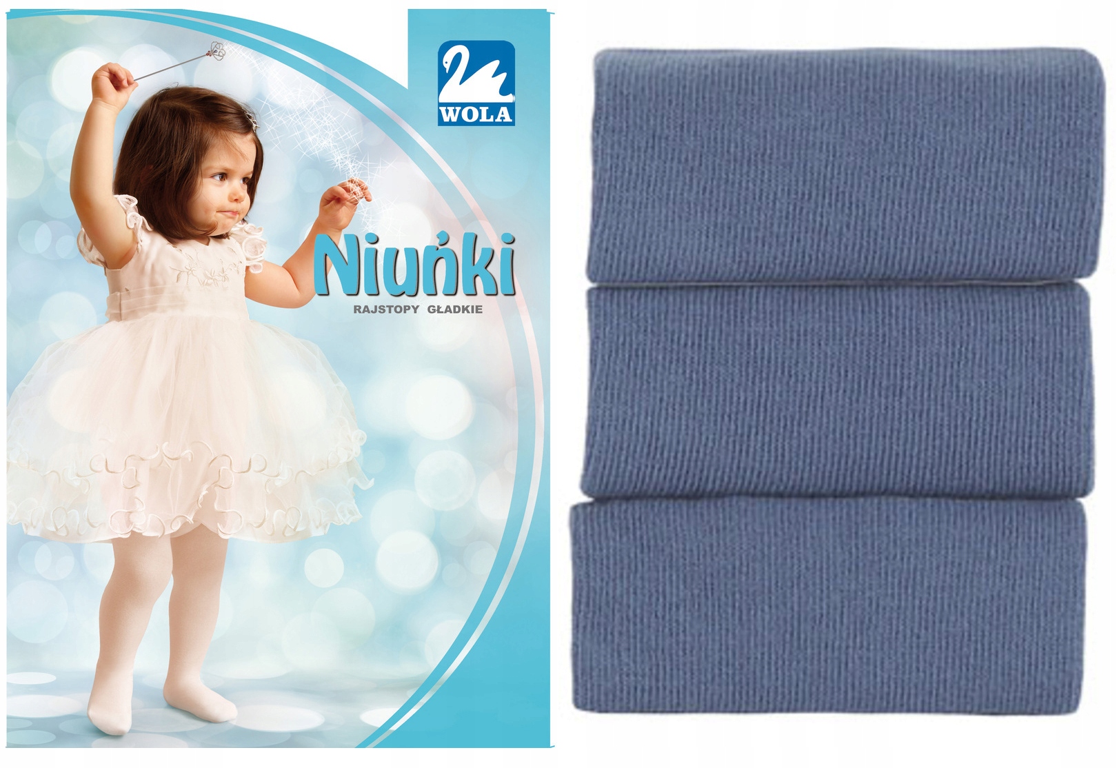 

Wola rajstopy Niuńki cienka bawełna Jeans # 80-86