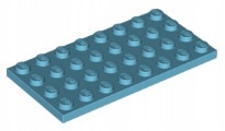 

Lego Płytka 4x8 Lazurowa (3035/6104130) 1szt