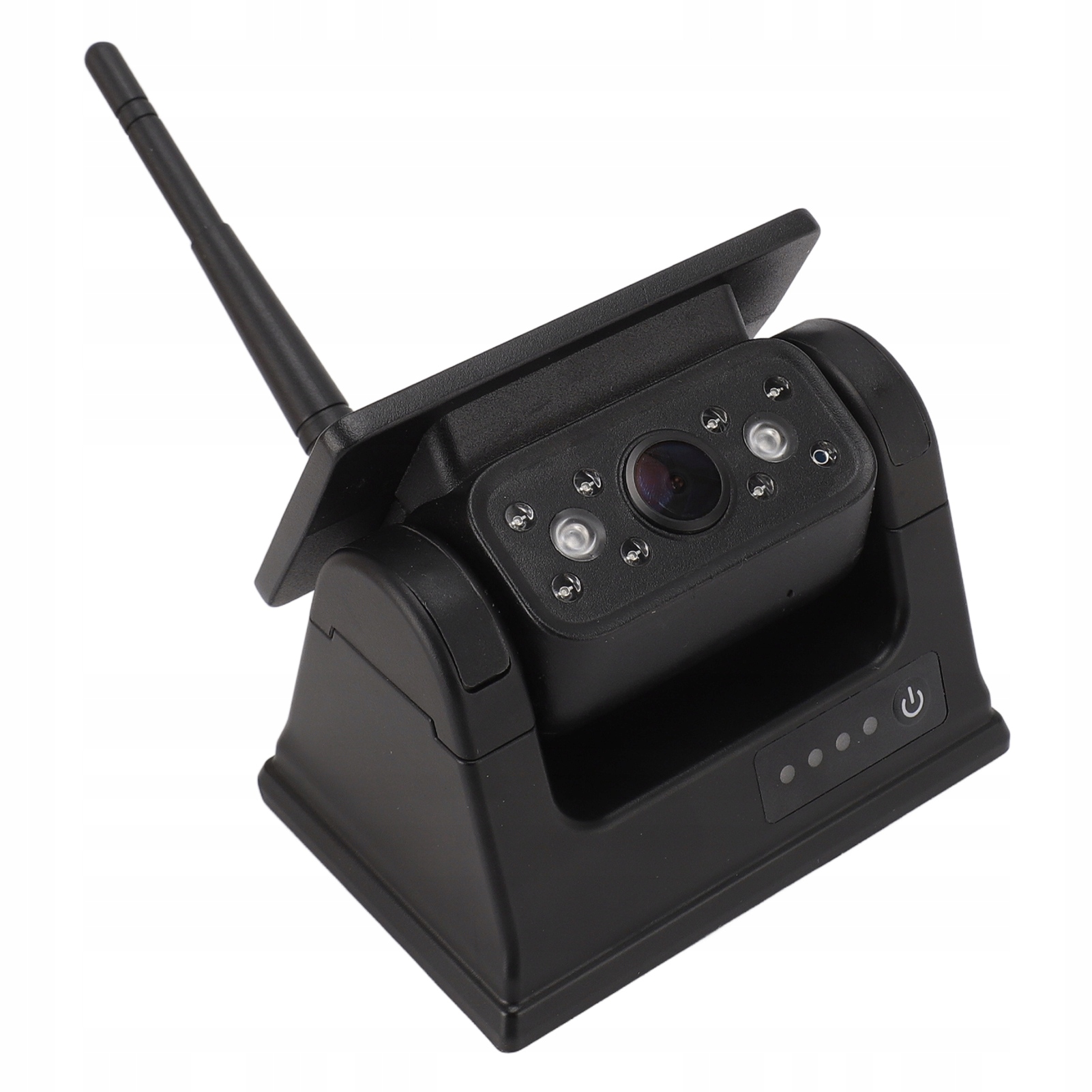 Saulės baterija įkraunama magnetinė belaidė galinio vaizdo kamera, Full HD 1080p, IP69, 9600 mAh, su naktiniu matymu – priekaboms ir sunkvežimiams – produkto nuotrauka 2