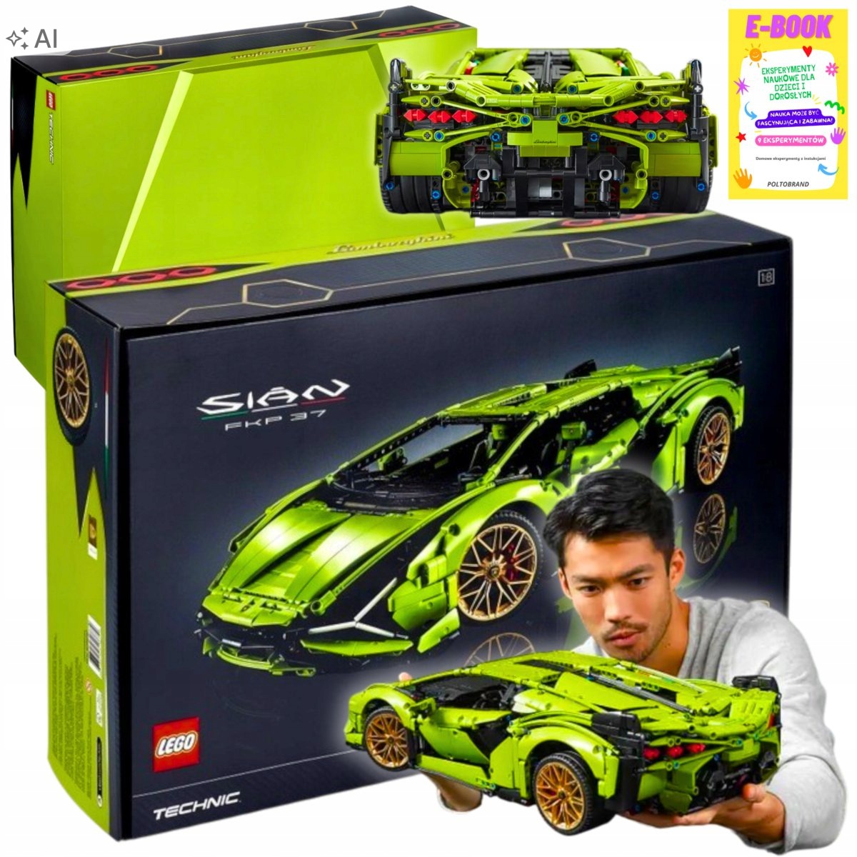 Lego Autko Technic Lamborghini Sián Fkp Dla Niego Ebook