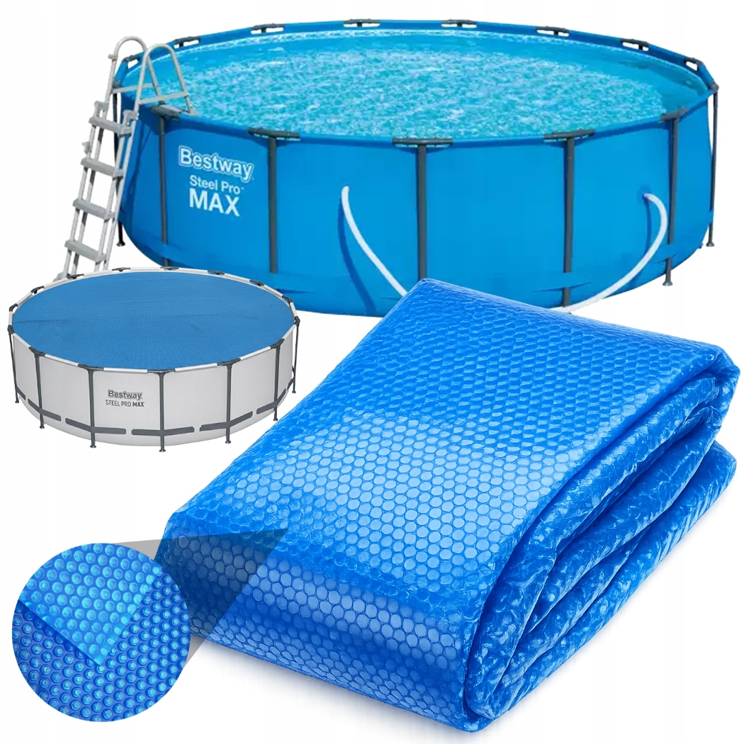 Hrubá Solárna Fólia So Solárnym Panelom Je Vhodná Pre Bazén Bestway 56438