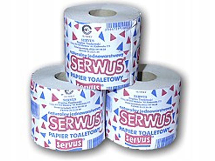 

Papier Toaletowy Szary Serwus Około 36M 8szt
