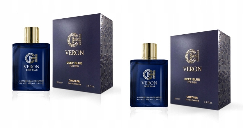 Chatler Veron Deep Blue 2x100ml Edp Set
