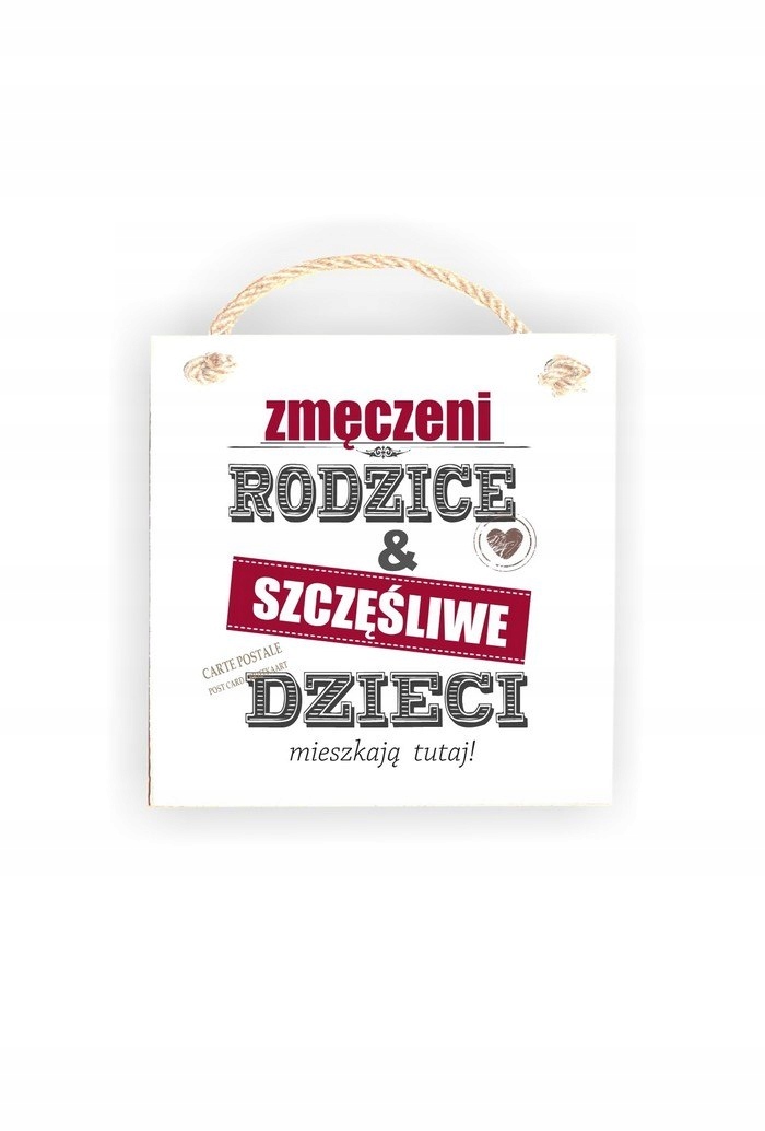 

Tabliczka 05 - Zmęczeni rodzice...- TC/05