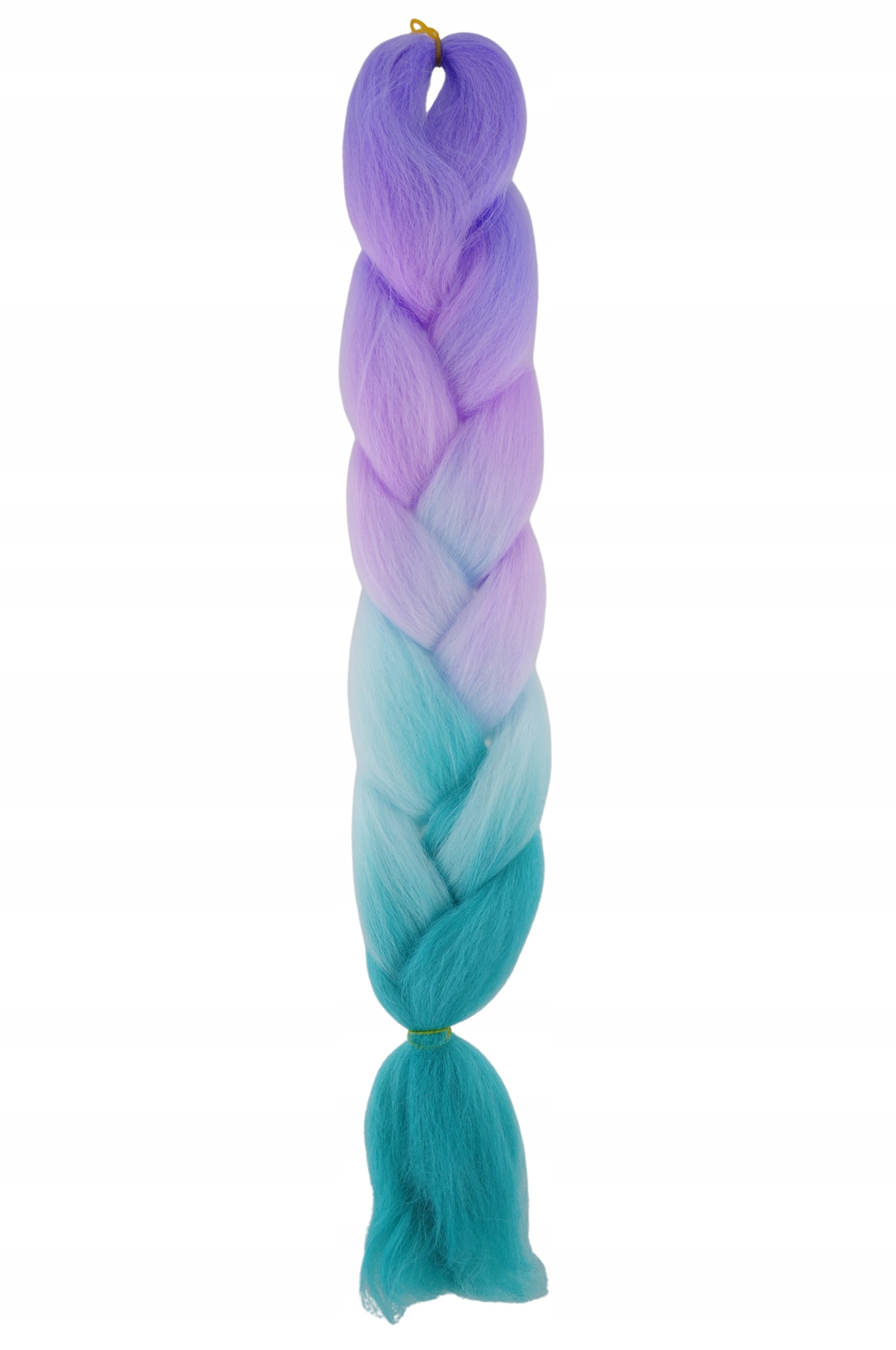 WŁOSY SYNTETYCZNE KOLOROWE WARKOCZYKI OMBRE 4-15