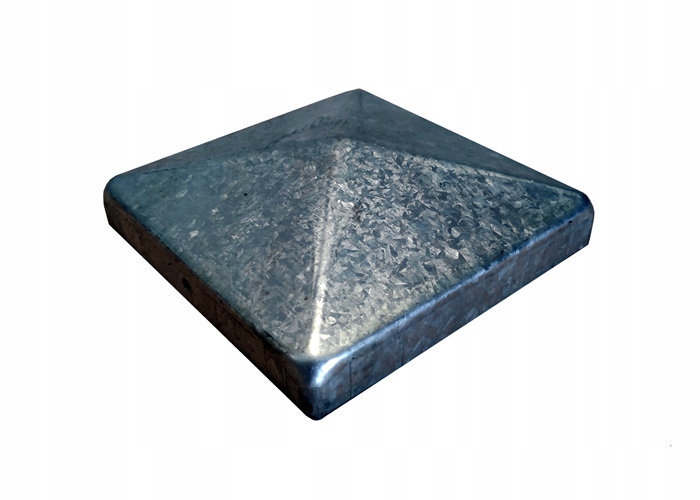 Daszek stalowy ocynkowany na słupek 120X120