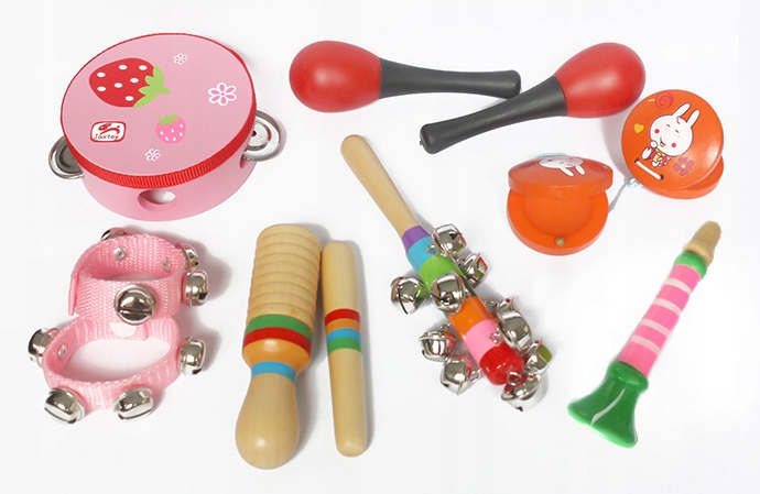 10X Zabawki muzyczne dla dzieci Zabawki edukacyjne Marka bez marki