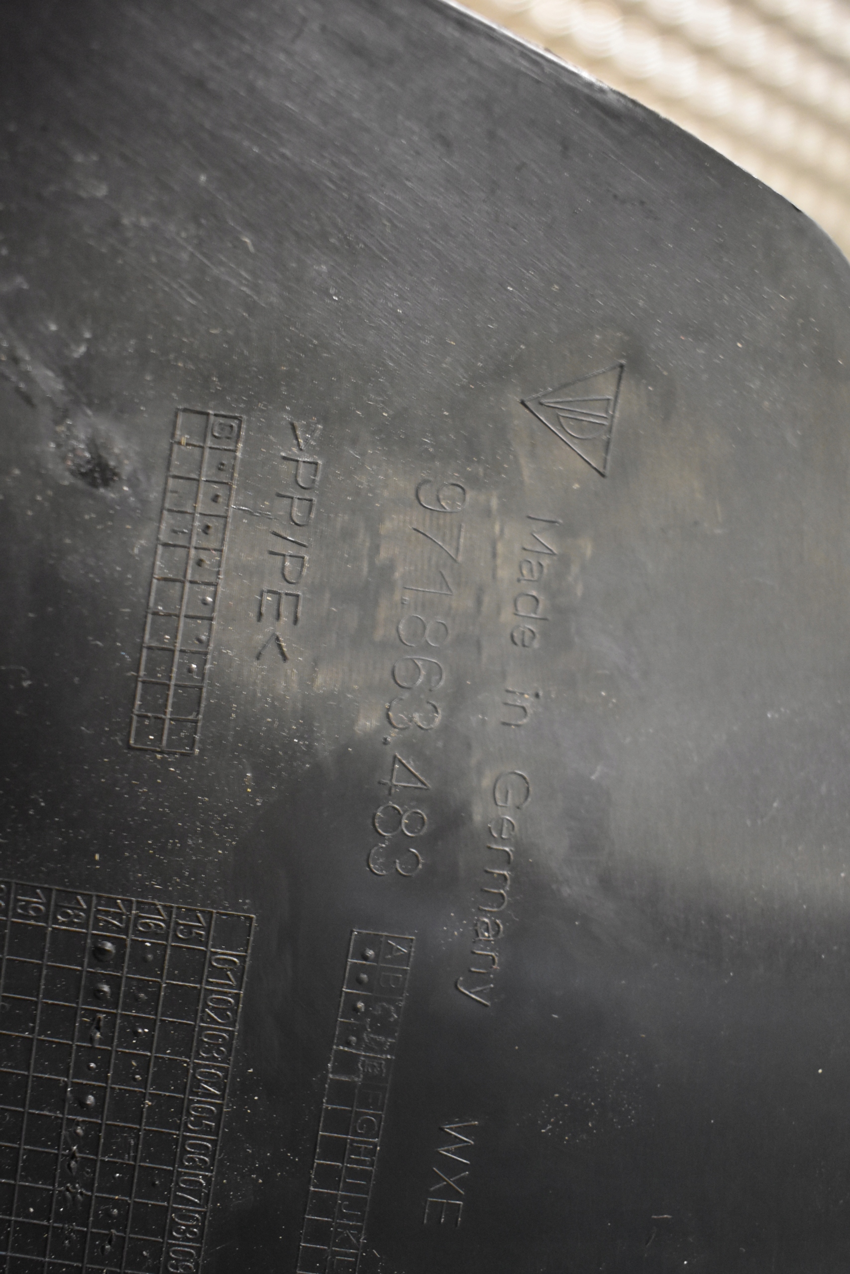 moulding cap threshold front left PORSCHE PANAMERA 971 TURBO 1