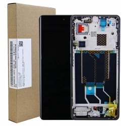 Displej Realme Gt 6T RMX3850 Amoled Digitizer S Rámečkem, Zelený, Originální