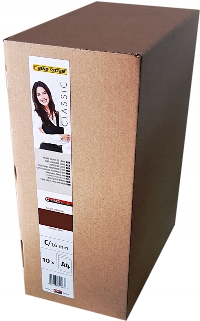 

Okładki kanałowe twarde C/16mm Opus O.Hard Bordo