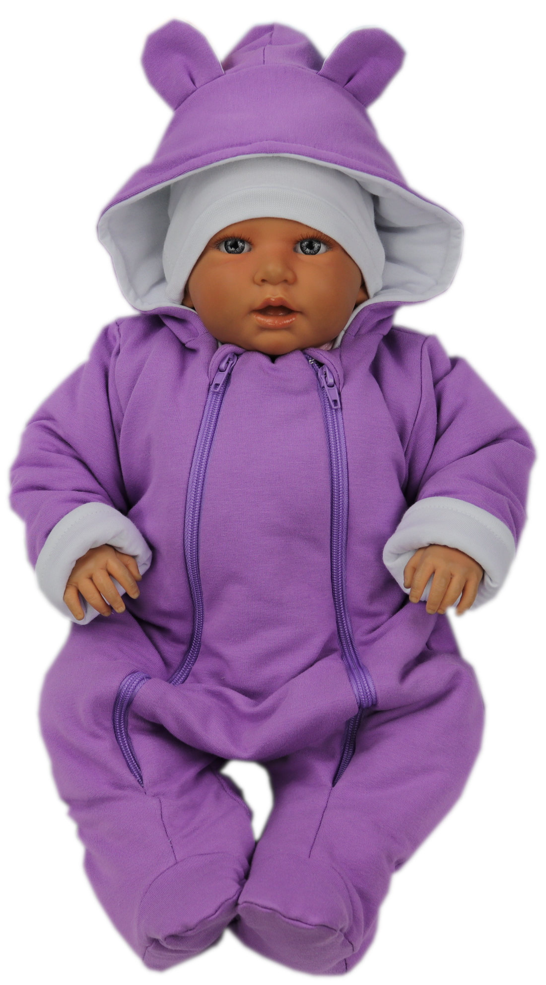 Kombinezon ocieplany pajac niemowlęcy 68 bawełna Rozmiar 68