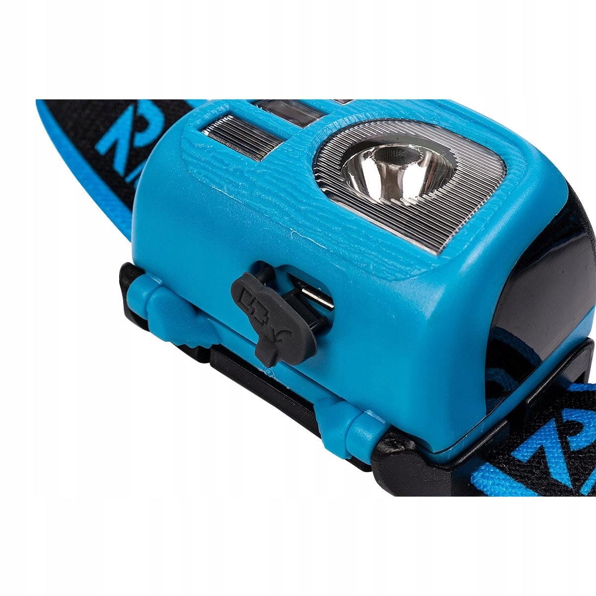 Richmann C5904 LATARKA CZOŁOWA LAMPA biała +czerw Kolor dominujący odcienie niebieskiego