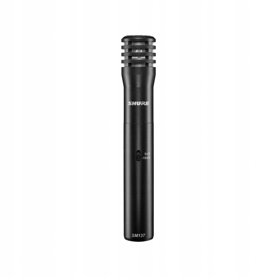 Shure SM137-LC – kardioidní kondenzátorový mikrofon pro nástroje