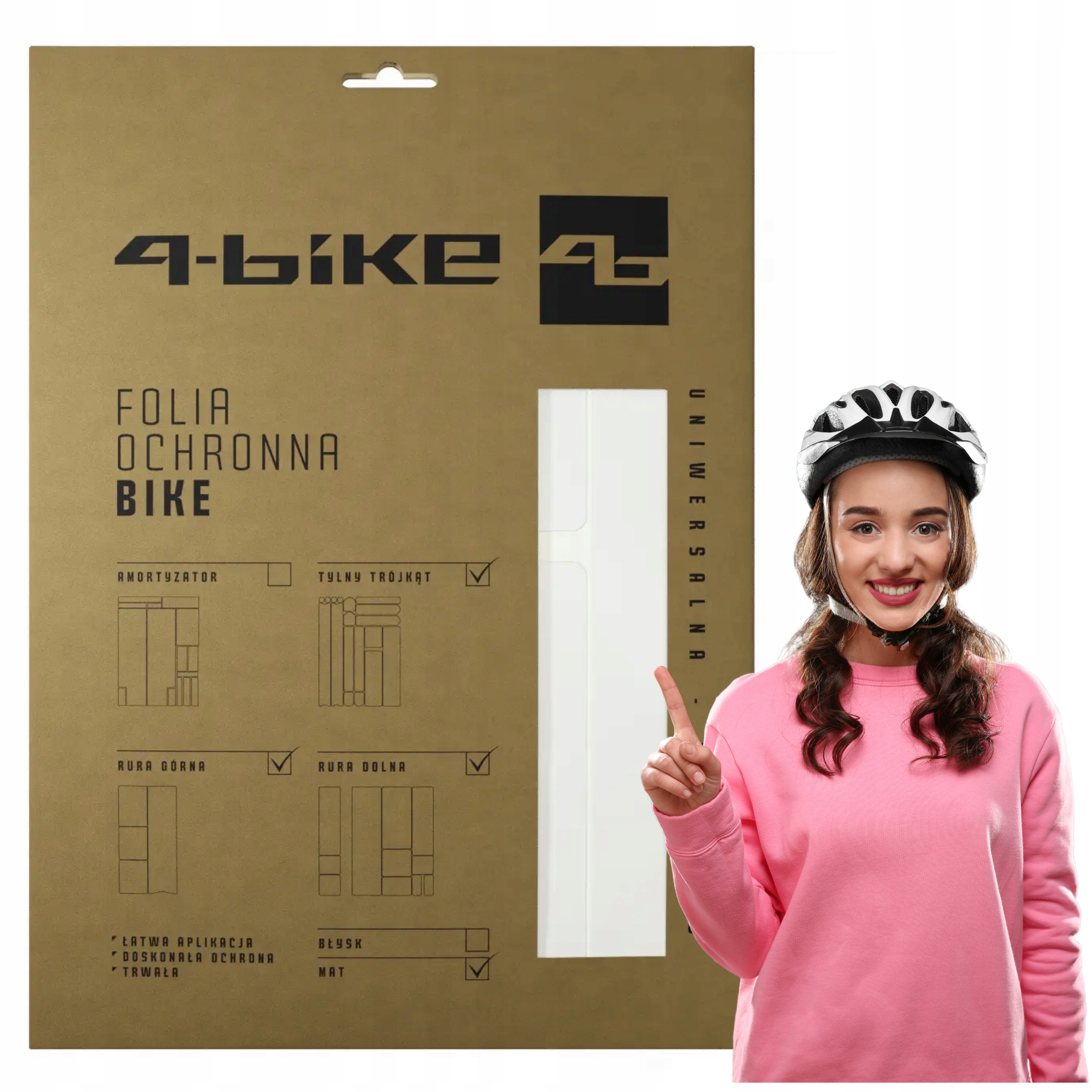 Folia ochronna na rower bike mat standard Full