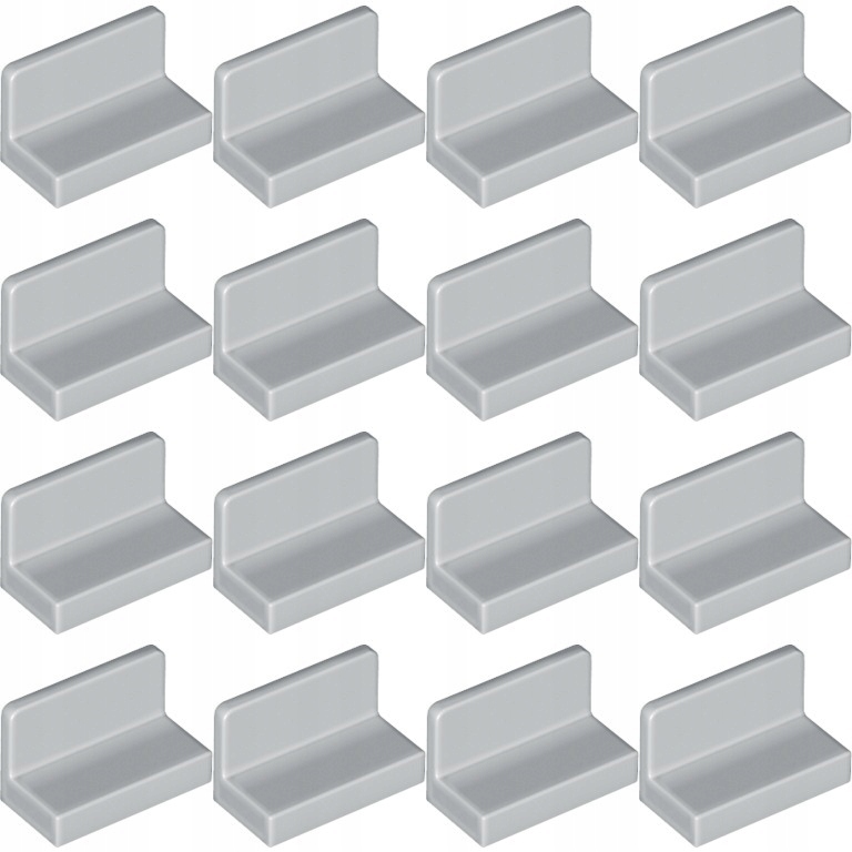 

Lego 4865b Panel 1x2x1 szary jasny (9g) 16szt