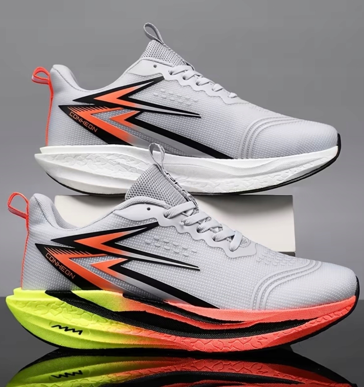 Buty do biegania Karbon amortyzacja lekkie 45 na asfalt beton bieżnie