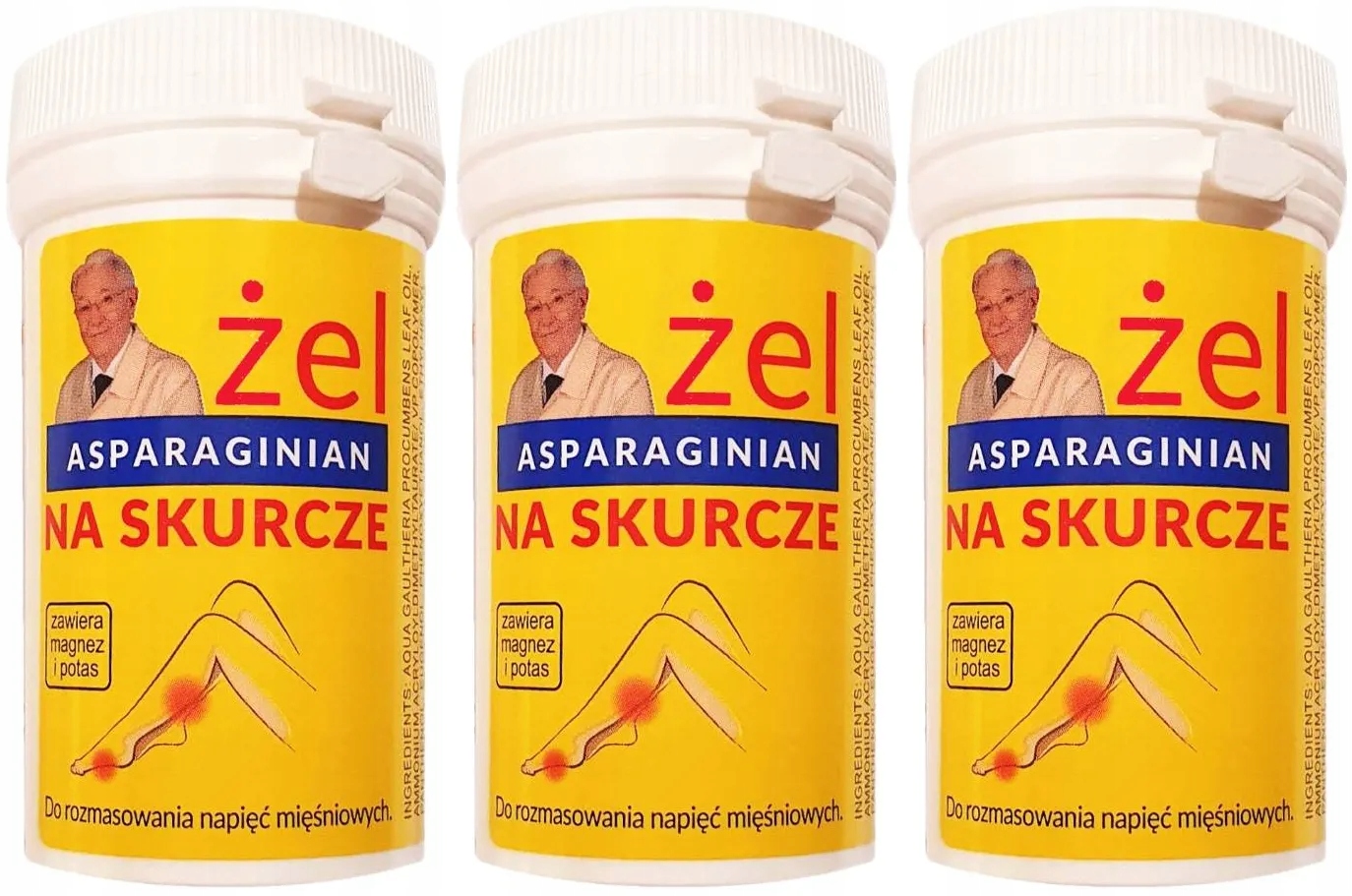 Żel Na Skurcze Asparginian 50g