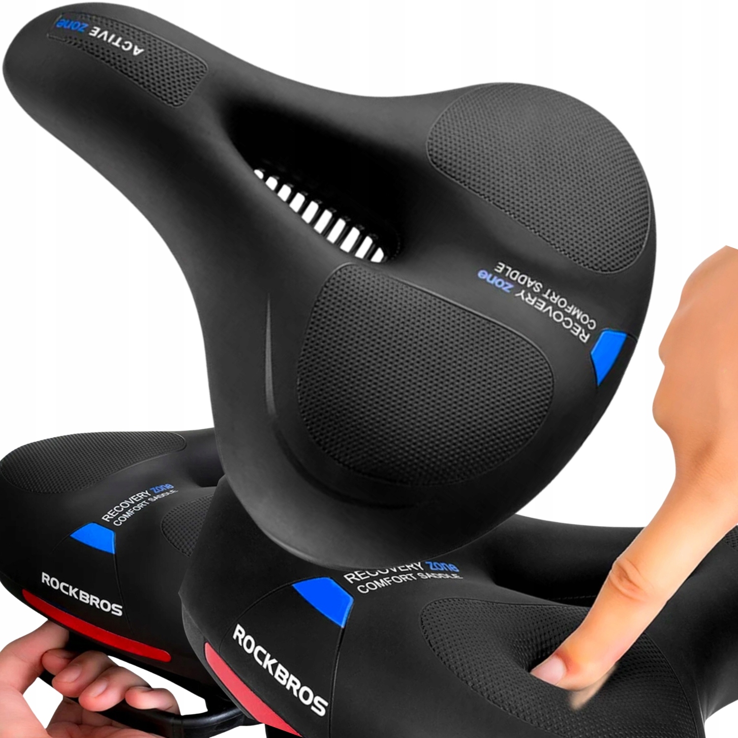 Siodełko Rowerowe Siodło Na Rower Komfortowe Mtb Rockbros