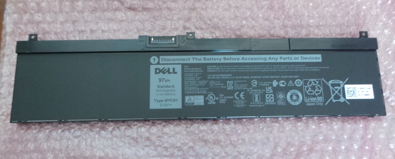 Oryginalna Bateria Dell Precision 7740 Nyfjh 97Wh