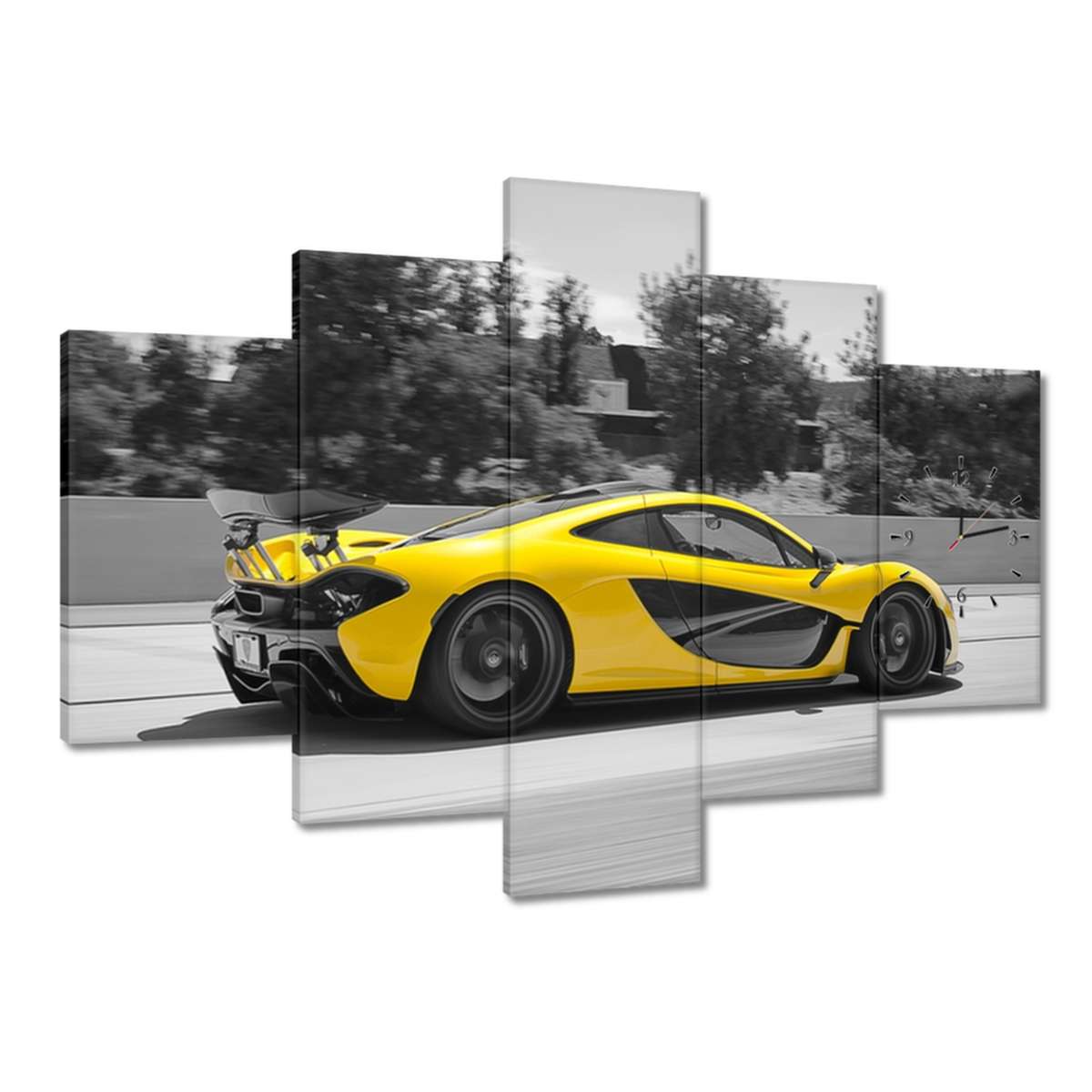 Nástenné hodiny 150x105 Mercedes McLaren P1