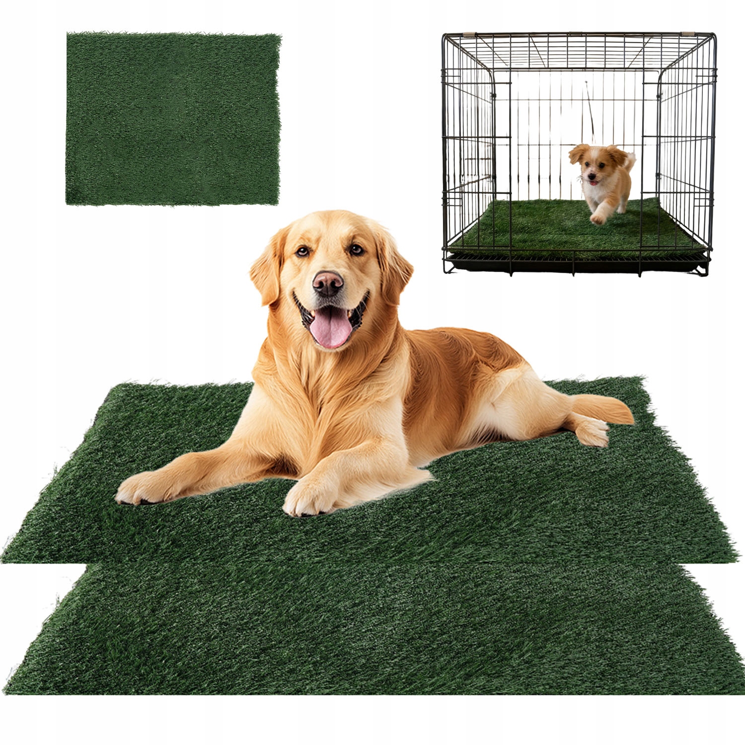 Levně Záchod S Trávou Pro Psy A Štěňata Podložka Na Učení Velká Štěňat