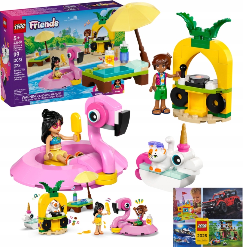 Klocki Lego Friends Przyjaciele Jednorozec I Flaming Egzotyczne Zwierzeta