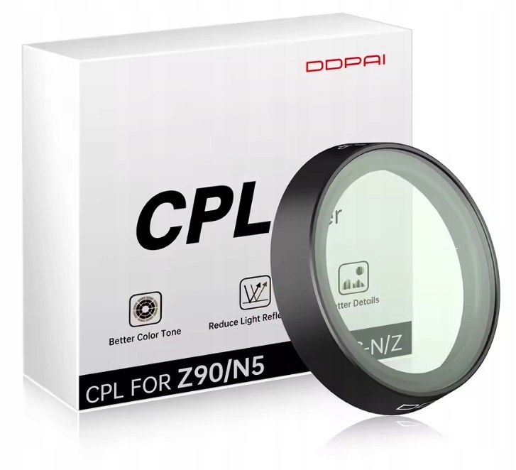 filtr Cpl Ddpai do kamer samochodowych ddpai serii Z90//N5