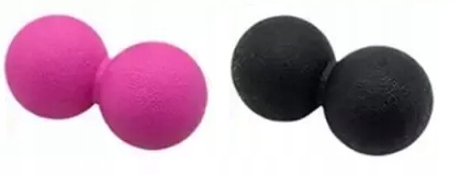 PODWÓJNA PIŁKA DO MASAŻU PIŁECZKA MASAŻER ROLLER Twardość twarde