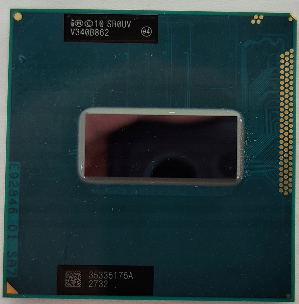 Procesor Intel i7-3740QM 2,7 GHz SR0UV