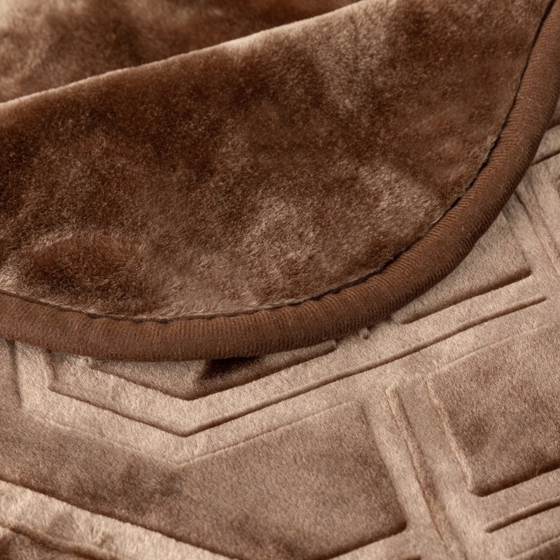 KOC CIEPŁY GRUBY MIĘKKI NARZUTA PLED NA ŁÓŻKO NA KANAPĘ 160x200cm Szerokość produktu 160 cm