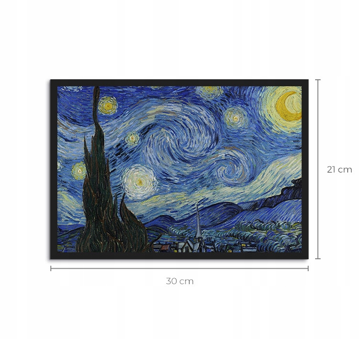 OBRAZ W RAMIE NA ŚCIANĘ reprodukcja VAN GOGH Marka Decormint