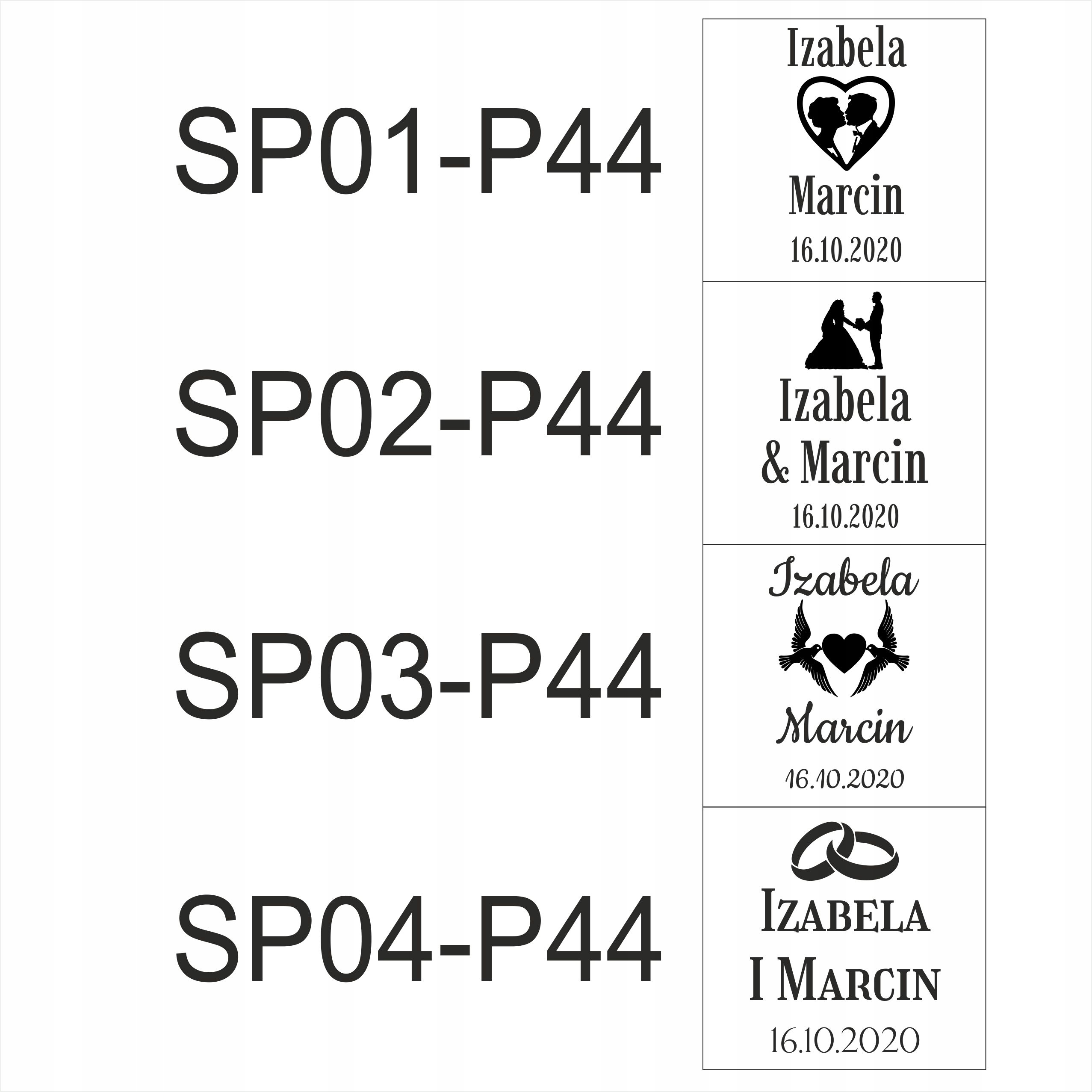 Pendrive Drewno 16 GB 2.0 + box + grawer na Ślub Marka MemoRabbit