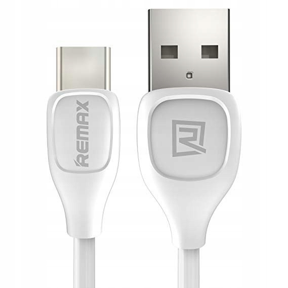

Kabel Usb Typ C Usb-c Remax Lesu 100cm 1m biały