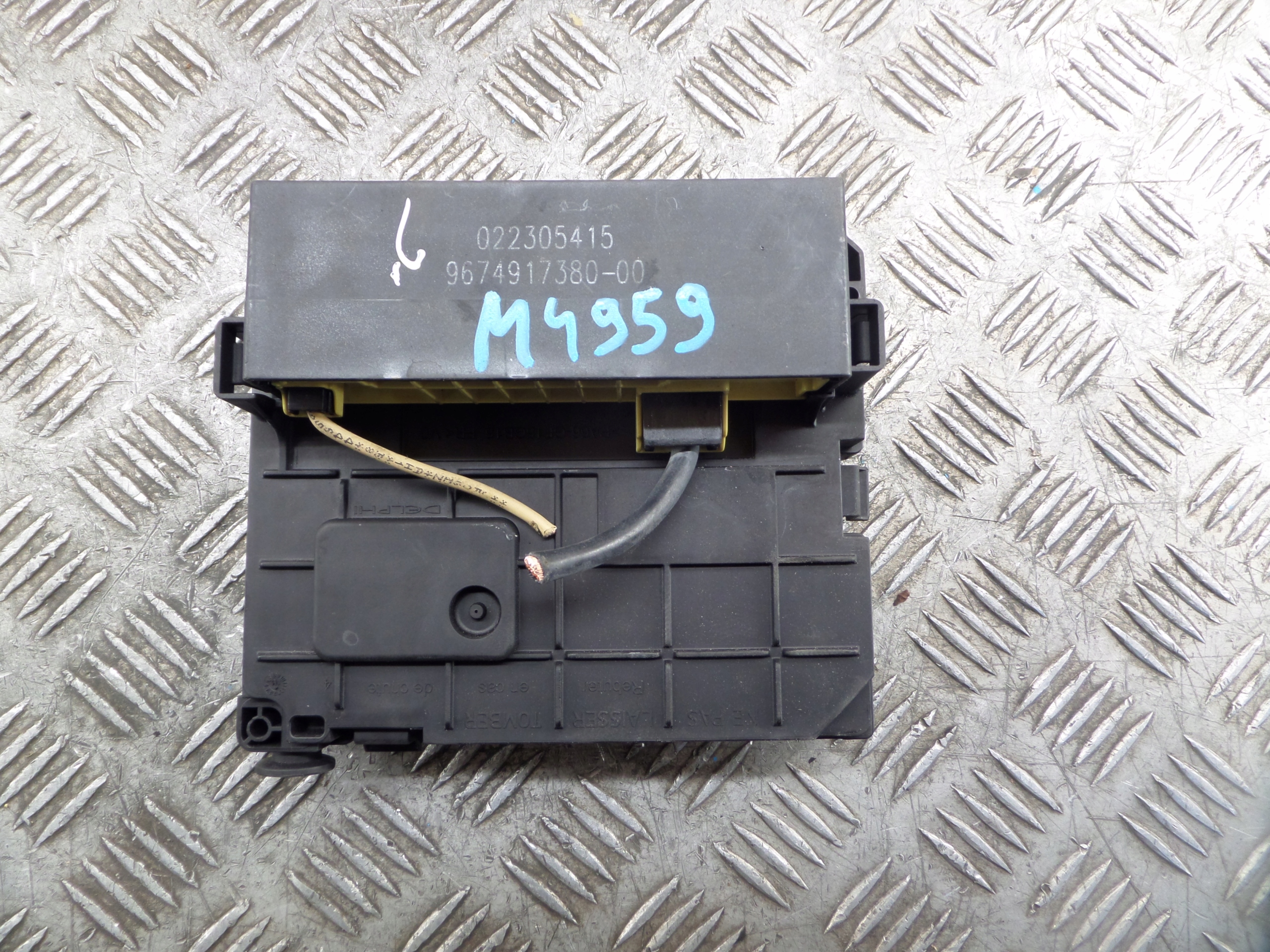PEUGEOT CITROEN Computer modul BSM Z06 9810296480