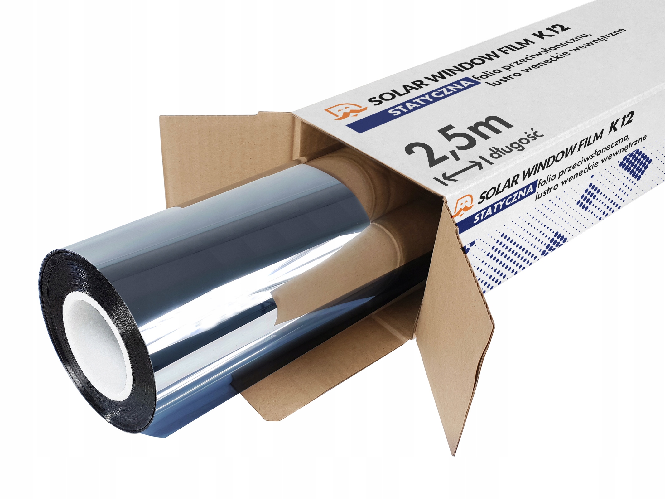 Zrcadlo Benátská Fólie Statická vnitřní na sklo Okno Rolka 152x250 Diy