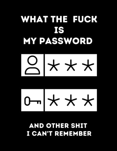 Forgotten Password, Anonymous what the fuck is My Password and other Shit I