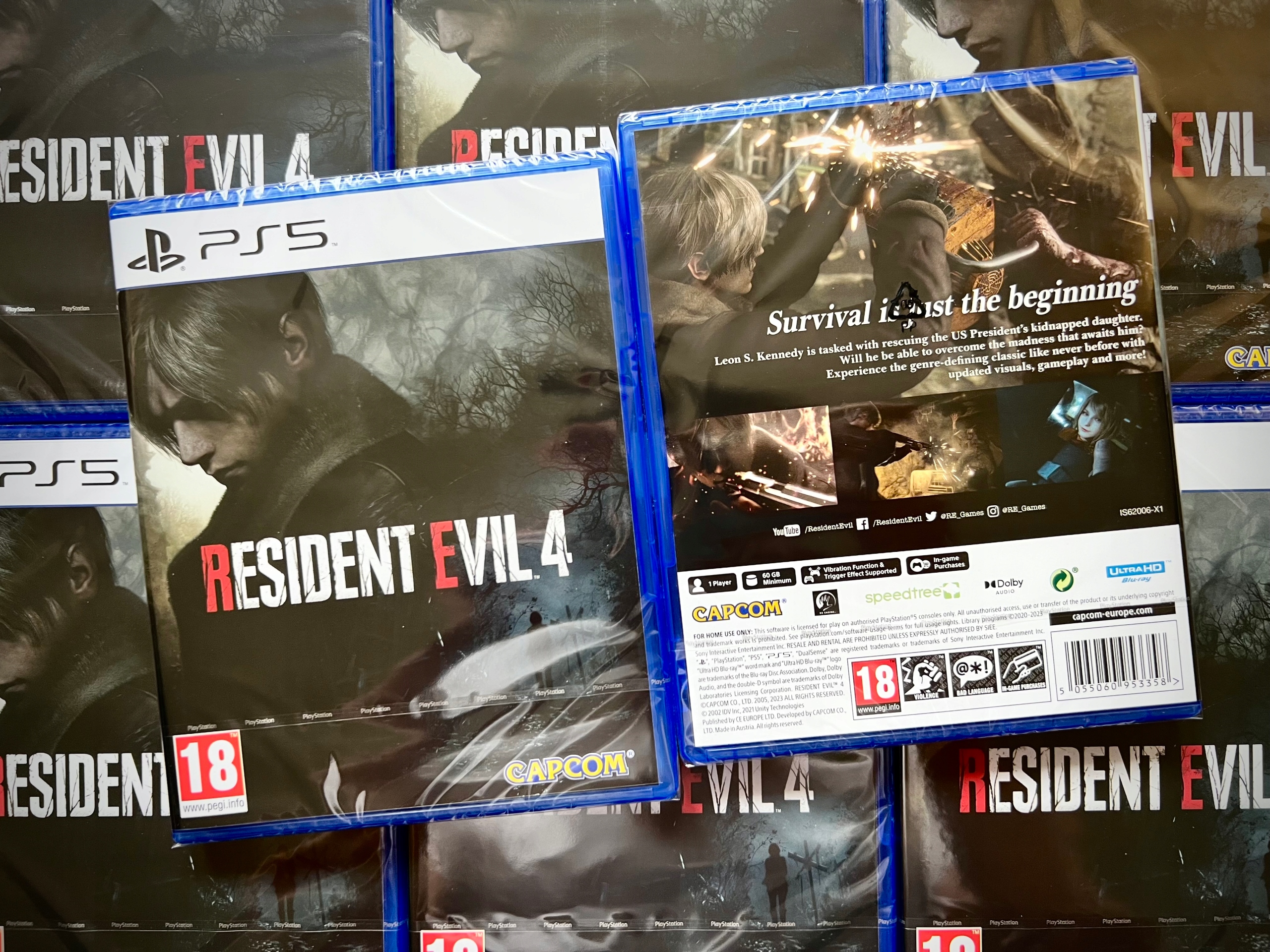 RESIDENT EVIL 4 REMAKE PS5 NOWA FOLIA Rodzaj wydania Podstawa