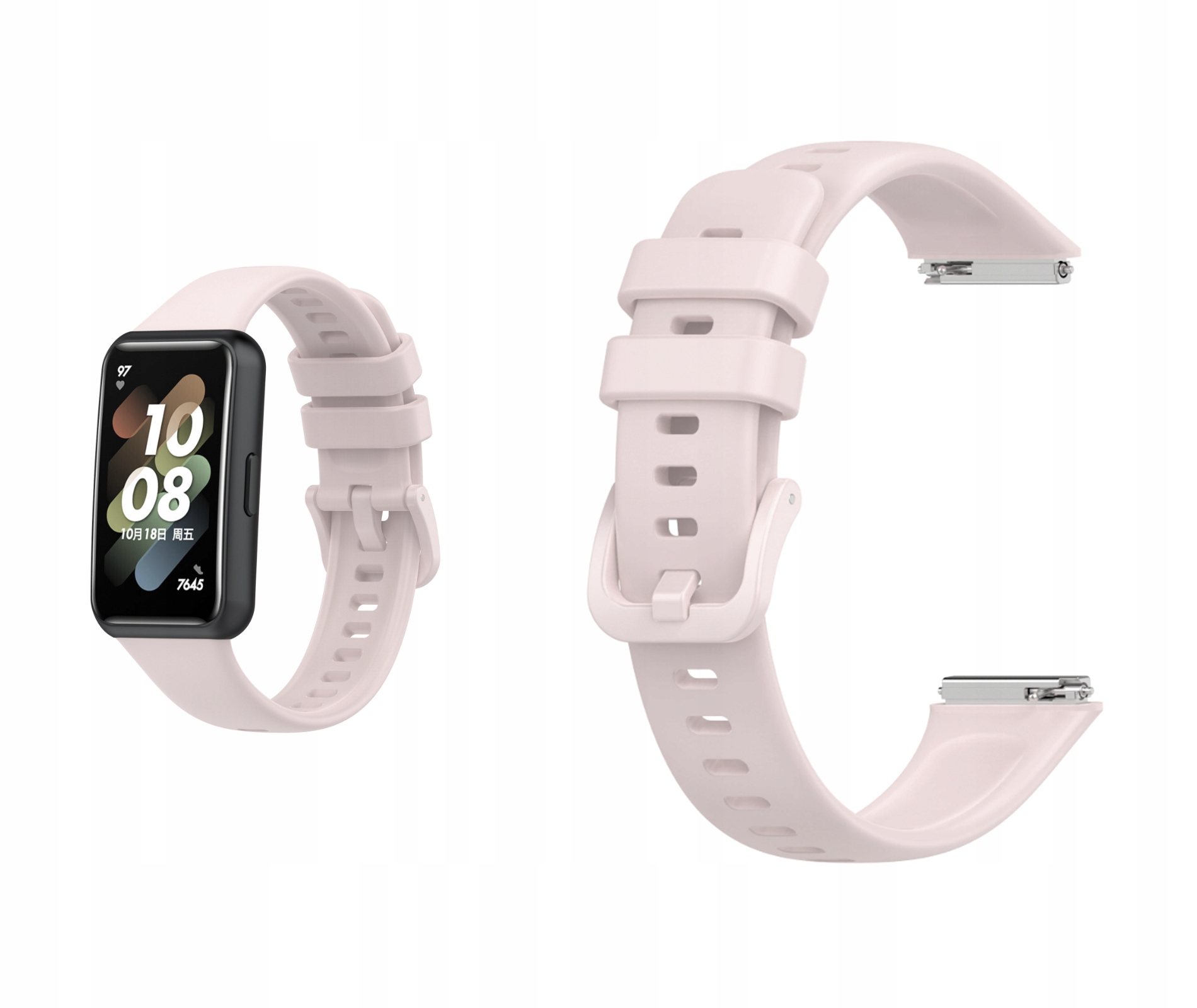 Pasek do Huawei Band 7 RÓŻOWY