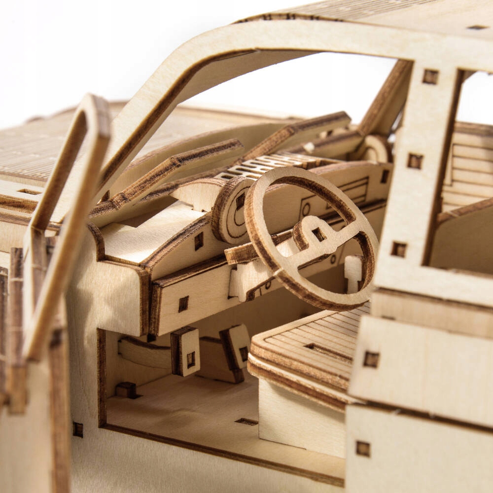 Drewniane Puzzle Model 3D Little Story - FSO Syrena 105 Płeć chłopcy dziewczynki