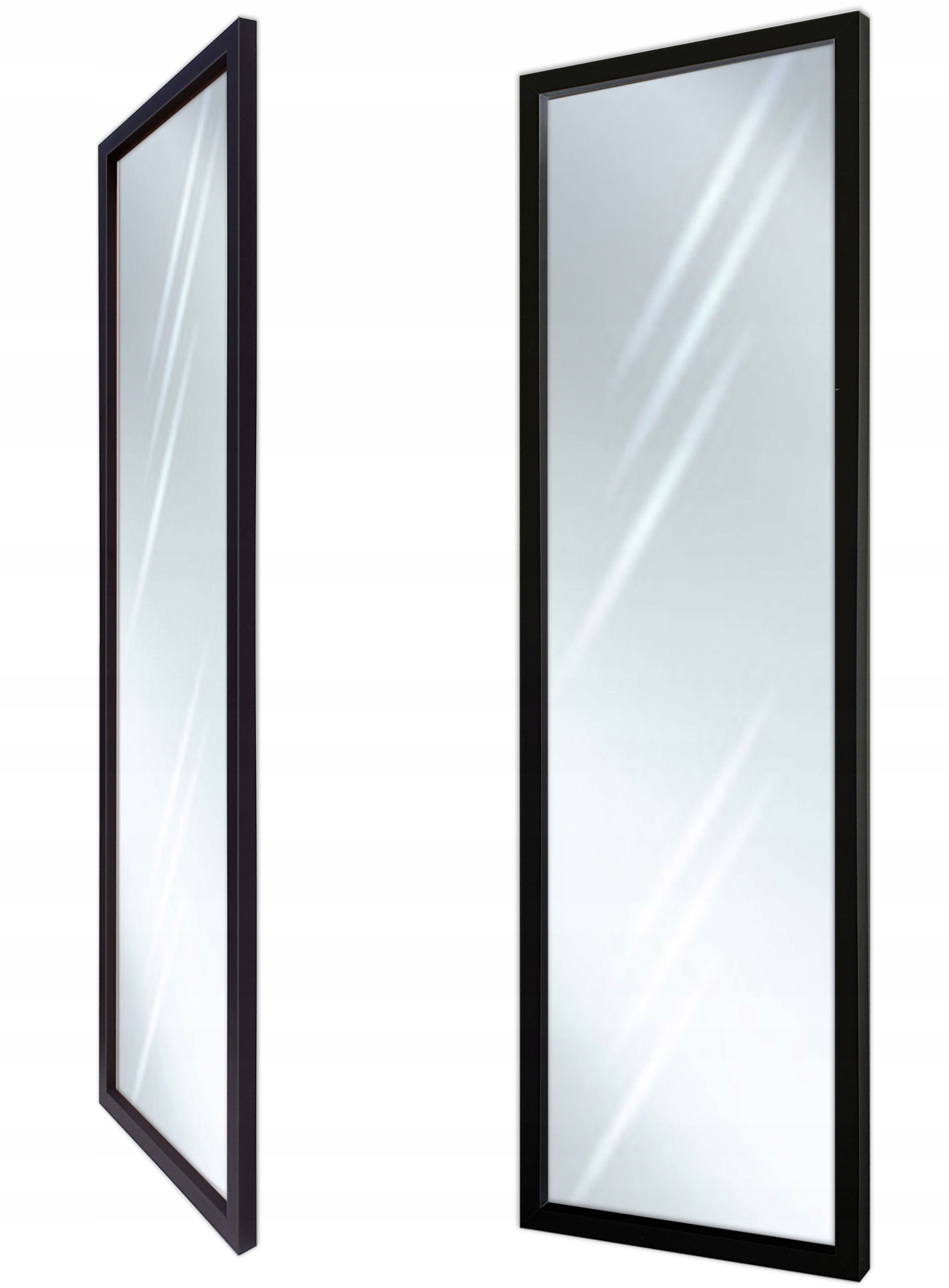 

Lustro w ramie 160x60 165x65 nowoczesne czarne 3D