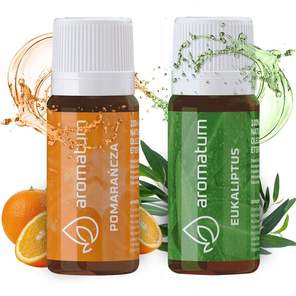 

Zestaw 2 olejków eterycznych zapachowych mix 2x7ml
