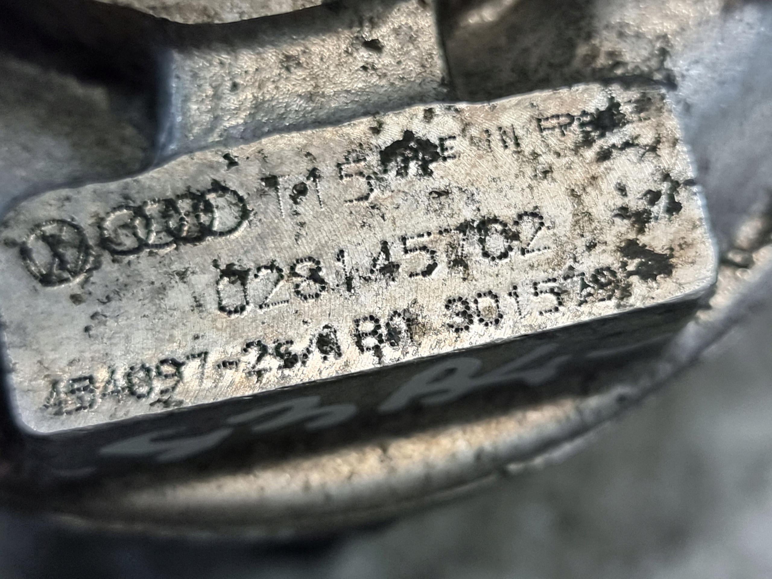 TURBOSPRĘŻARKA OE 028145702 DO REGENERACJI VW PASSAT B5 1.9 TDI 66kW Typ silnika Diesel