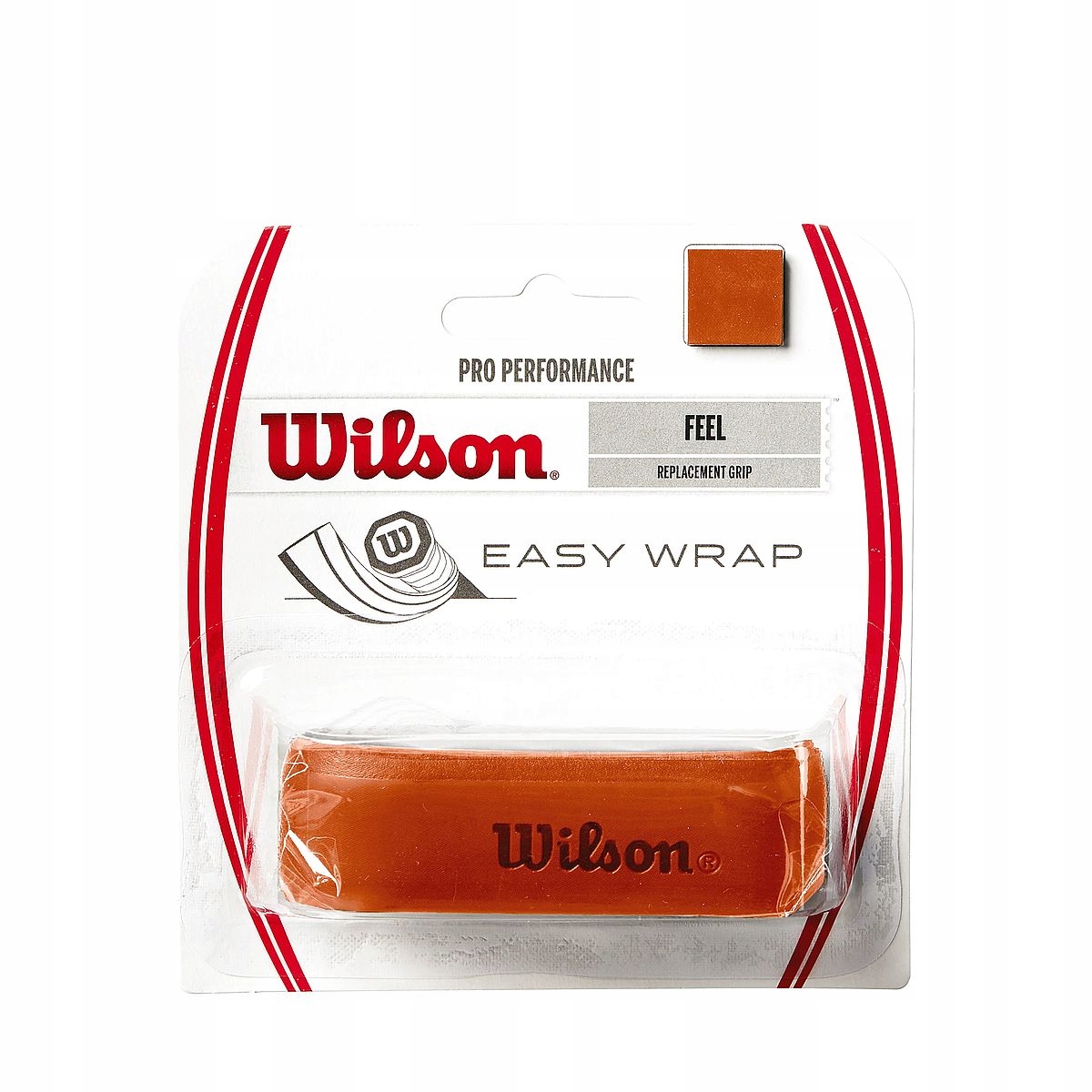 Owijka bazowa do tenisa Wilson Pro Performance Brown Grip 1 szt