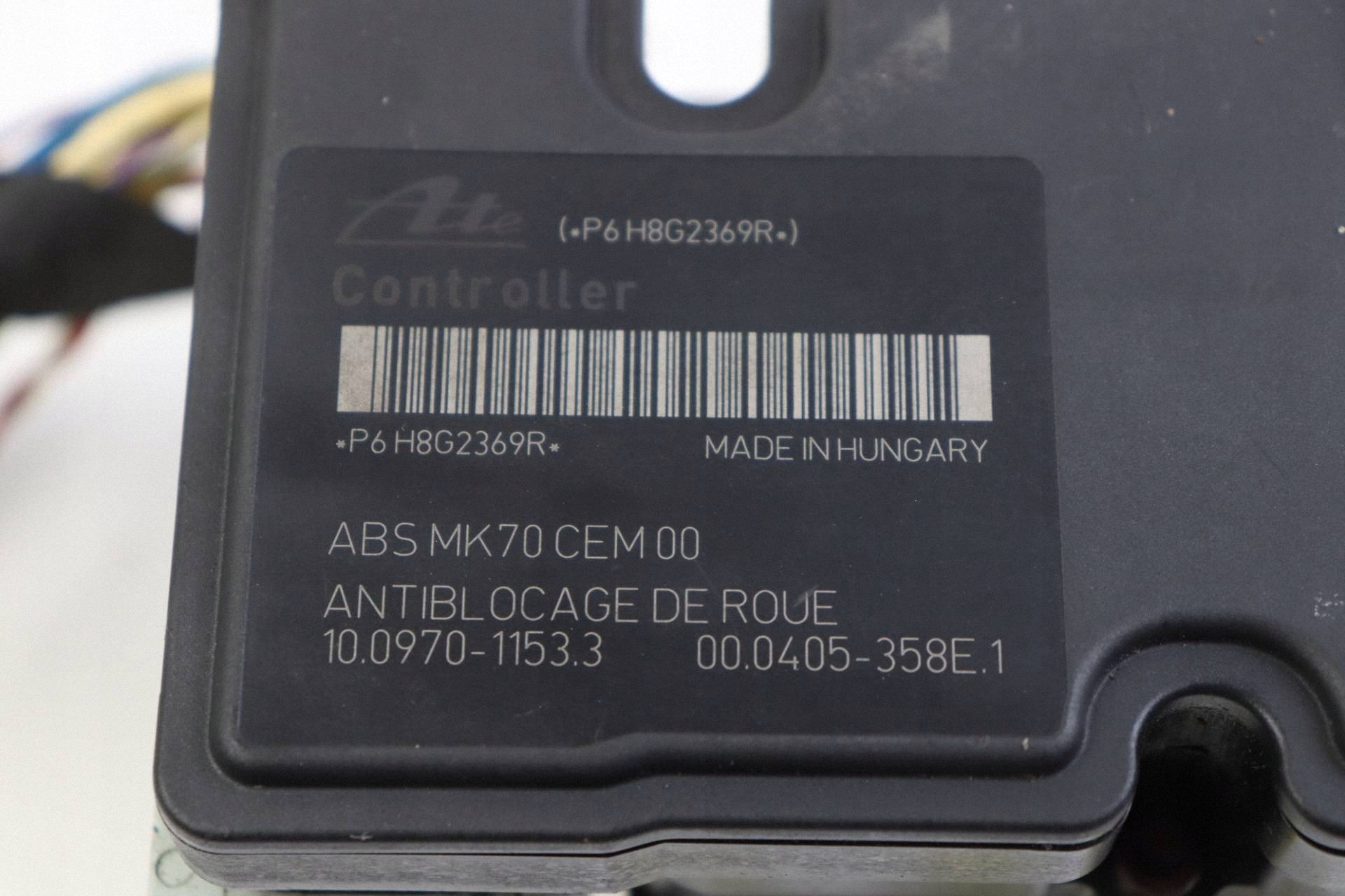 PEUGEOT 207 CITROEN C3 and pump ABS 9665344180 10.0970-1153.3