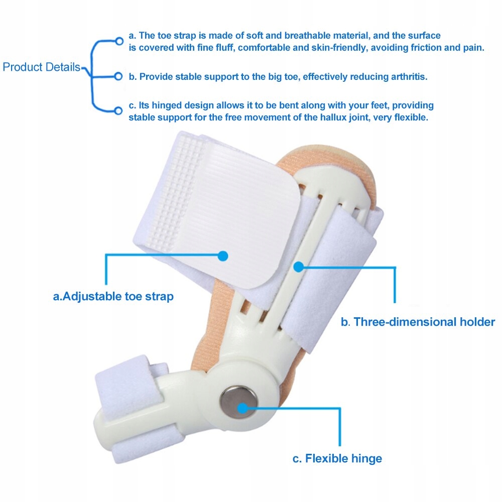 Bunion Corrector Toe Separator Hallux Valgus Marka inna marka
